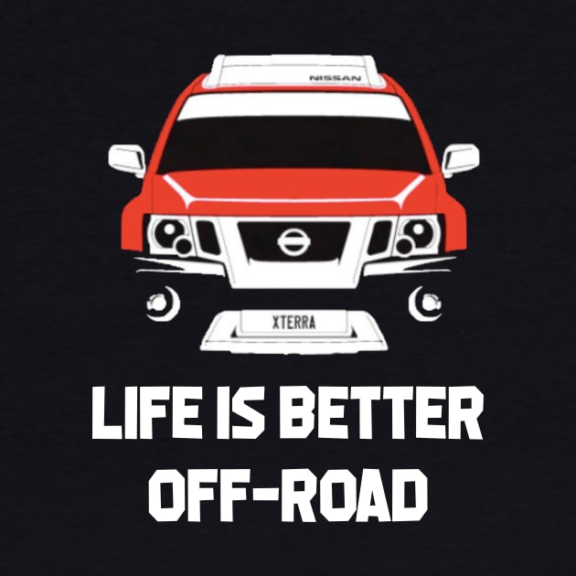 Nissan Xterra Off-Road T-Shirt by lavend89er